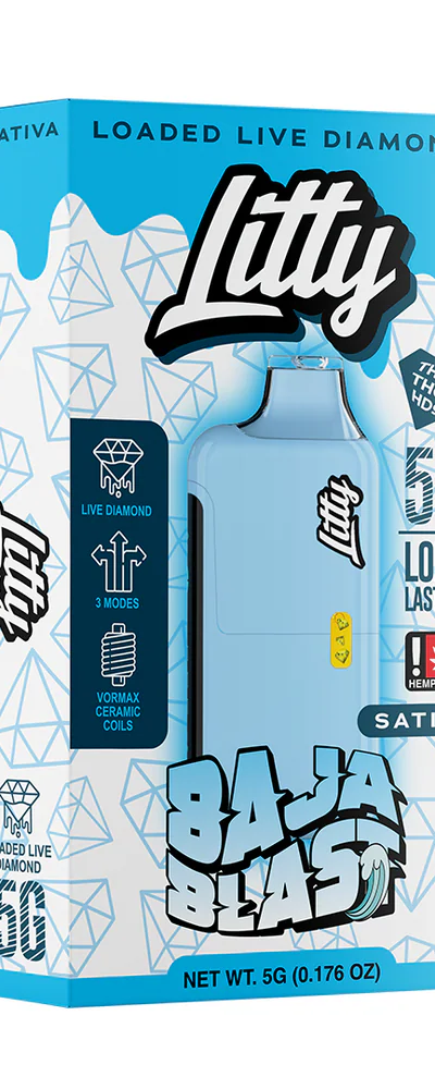 THCA Diamonds Disposable Vape Pen — Baja Blast